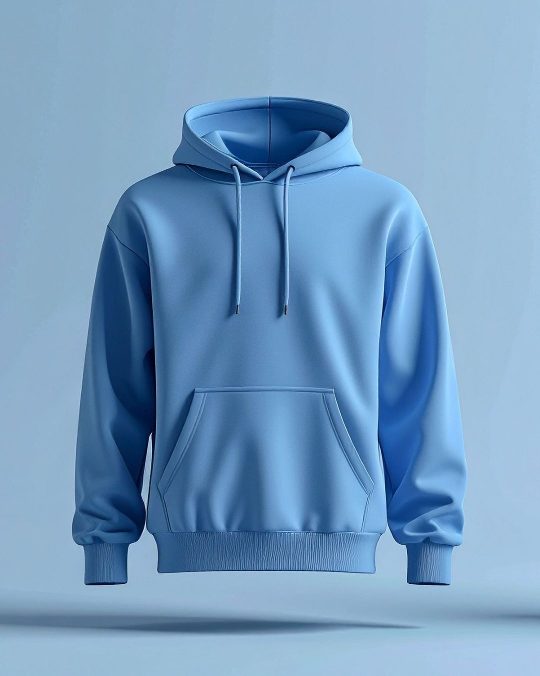 Unisex Sky Blue Hoodie
